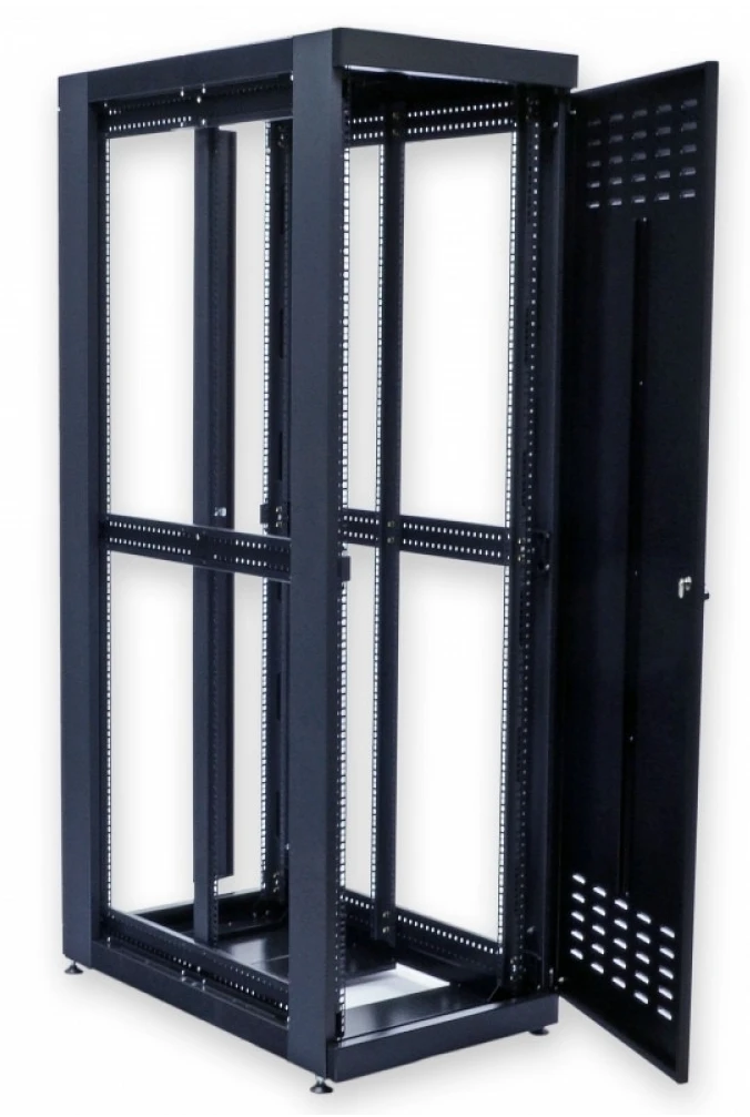 Шкаф напольный CMS 19" 45U, 610х865 мм черный (UA-MGSE4568MB) фото 5