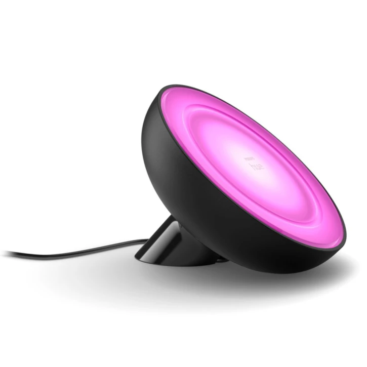 Настільна лампа Philips Hue Bloom, 2000K-6500K, Color, Bluetooth, димована, чорна Philips 14376