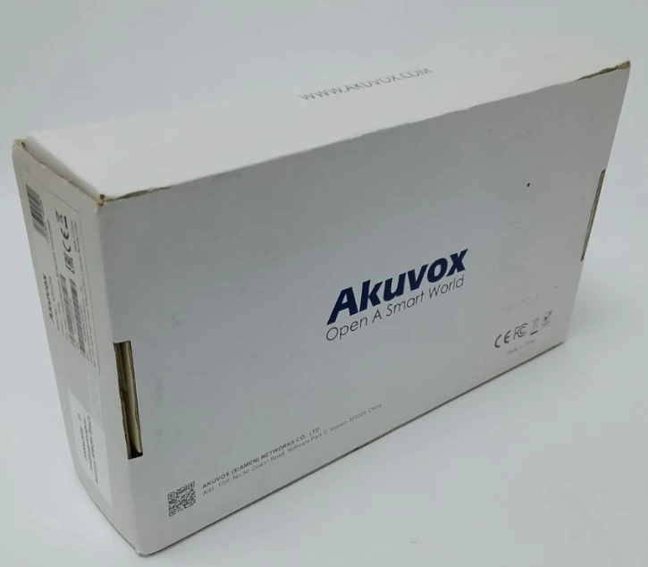 (Уцінка) IP відеодомофон Akuvox S562W Black фото 3