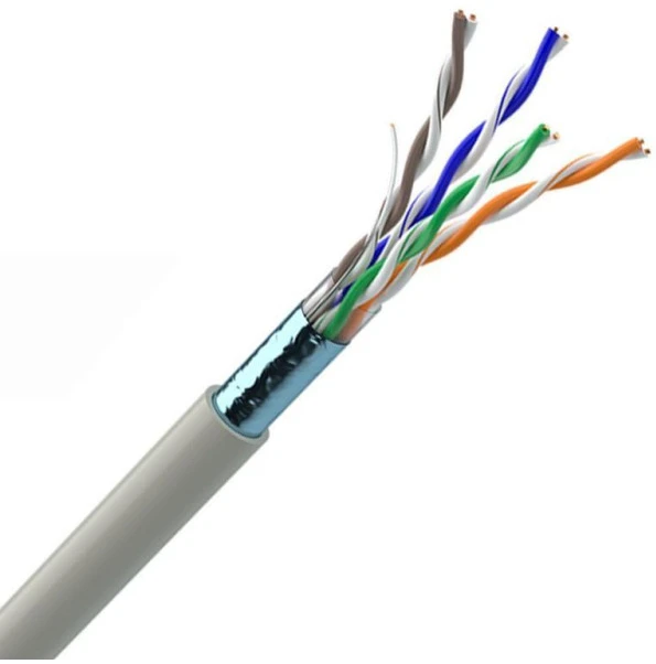 Кабель вита пара Одескабель КПВе-ВП (200) 4х2х0,51 (FTP-cat.5E), (CU), In, (305м) (49352)