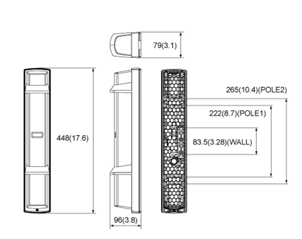Инфракрасный барьер Optex SL-200QDP фото 3