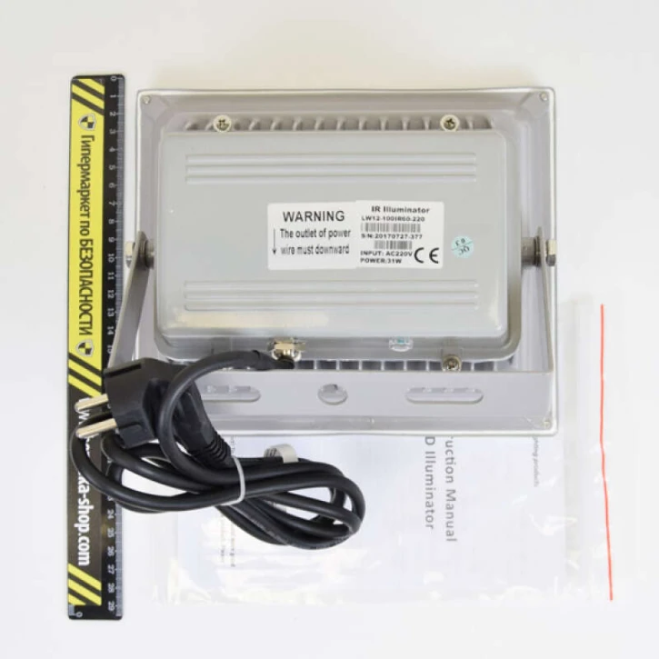 ИК-прожектор Lightwell LW12-100IR60-220 Gray фото 3