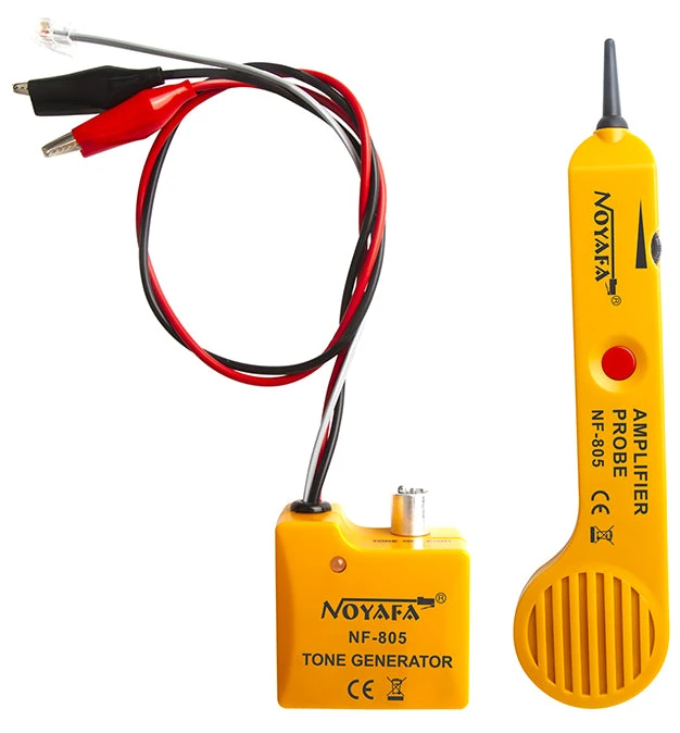 Кабельний тестер Noyafa NF-805 з генератором тону та пробником