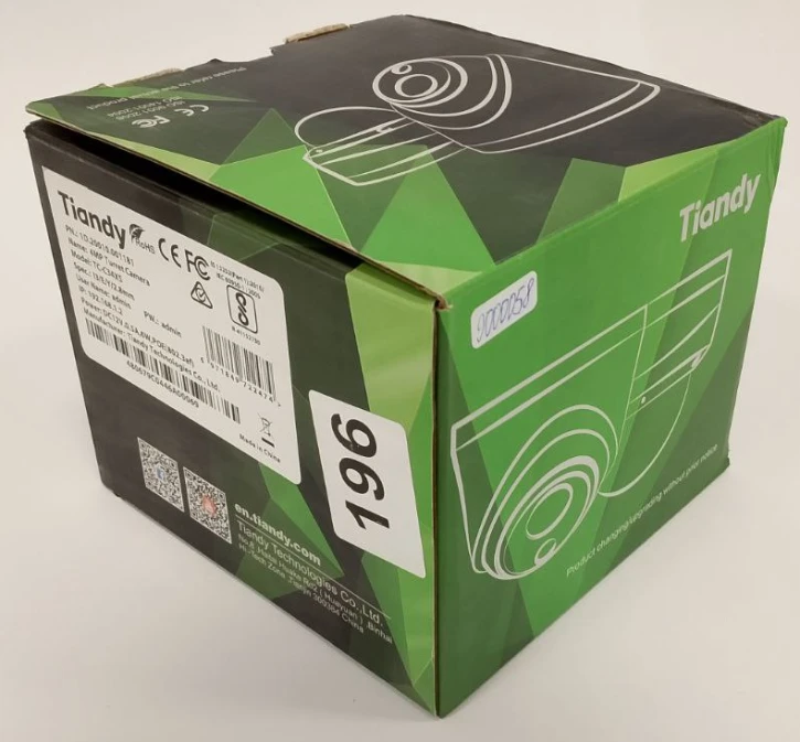 (Уцінка) IP-відеокамера Tiandy TC-C34XS Spec: I3/E/Y/2.8mm White фото 2