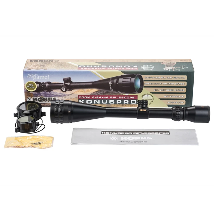 Оптический прицел Konus KONUSPRO 6-24x44 MIL-DOT AO (7259) фото 4