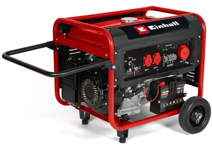 Генератор бензиновий трифазний Einhell TC-PG 8000 (230В/400В, 3.3/8.0кВт) (4152640)