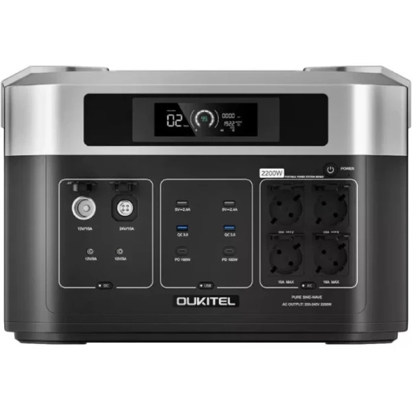 Зарядна станція + батарейный модуль Oukitel BP2000E 4096Wh (BP2000E+B2000E) фото 4