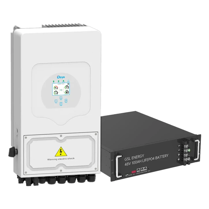 Система зберігання енергії Deye DEYE SUN-6K-SG03LP1-EU-1GS4.8K-LFP 6kW 4.8kWh 1BAT LiFePO4 6500 циклів (SUN-6K-SG03LP1-EU-1GS4.8K-LFP)
