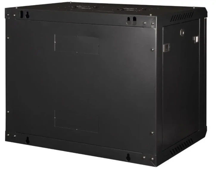 Шафа навісна Hypernet PL-WMNC-6U-BLACK 6U 600x450 чорна фото 4