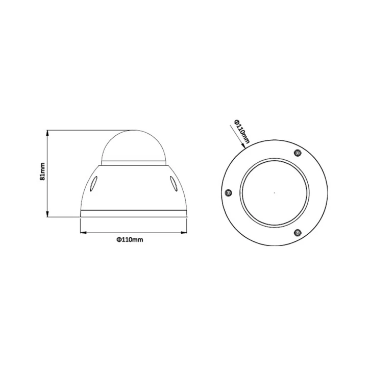 Мініатюрна IP-камера Dahua DH-IPC-HDBW2320RP-ZS Dahua 3722 фото 3