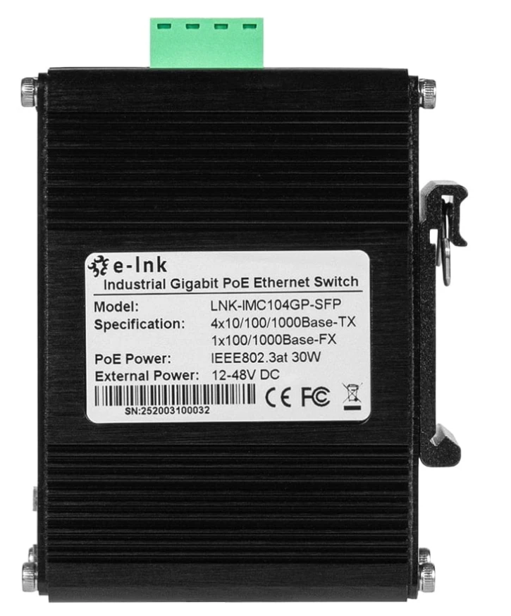 PoE коммутатор E-LINK LNK-IMC104GP-SFP (73-00126) фото 8