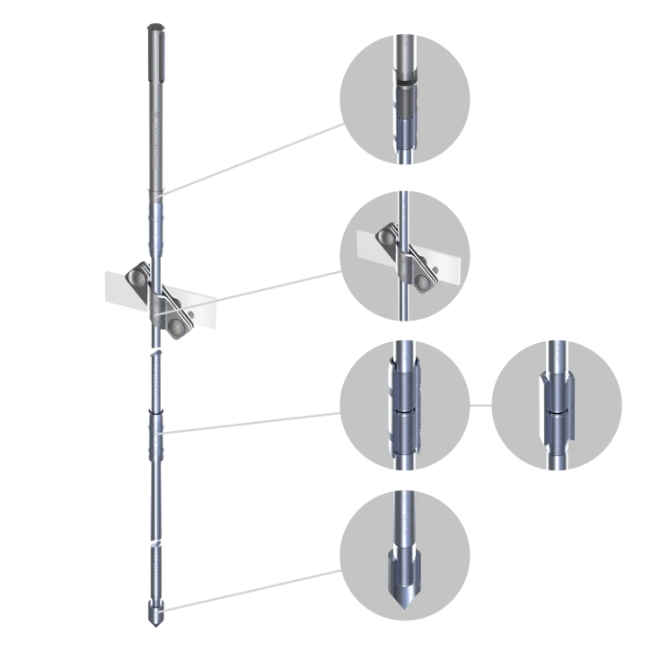 Муфта шестигранная Leo Lightman D16 Gray (116211) фото 3