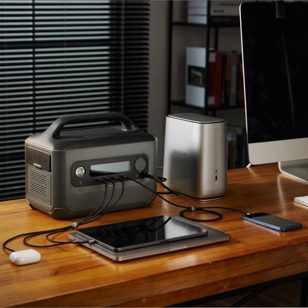 Зарядная станция Ugreen Power Roam 15050 600W, 680Wh (GS600) фото 5