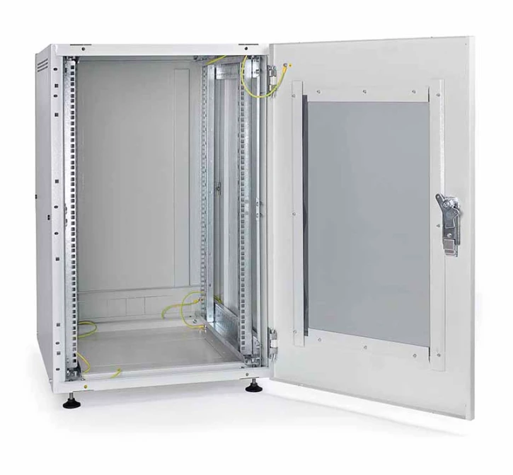 Шафа настінна IPCOM С-24U-06-08-ДС-ПГ-1-7035 сіра фото 3