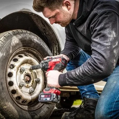 Гайковерт ударний Skil SD1E3285CA Red фото 5