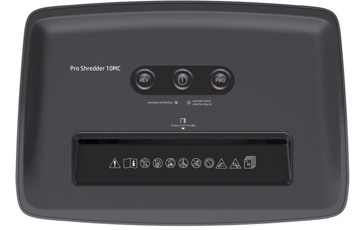 Знищувач документів HP Pro Shredder 10MC (2812) (838100) фото 4