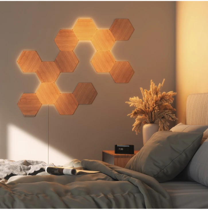 Розумна система освітлення Nanoleaf Elements - Hexagons Starter Kit Apple Homekit 13 шт (NL52-K-3002HB-13PK) фото 8