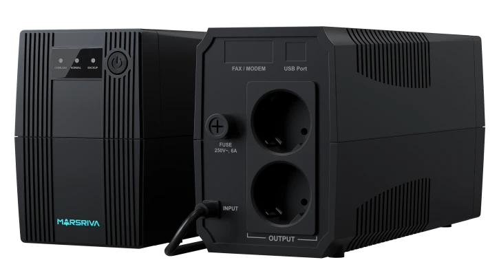 ИБП Marsriva MR-UF800 Black фото 6