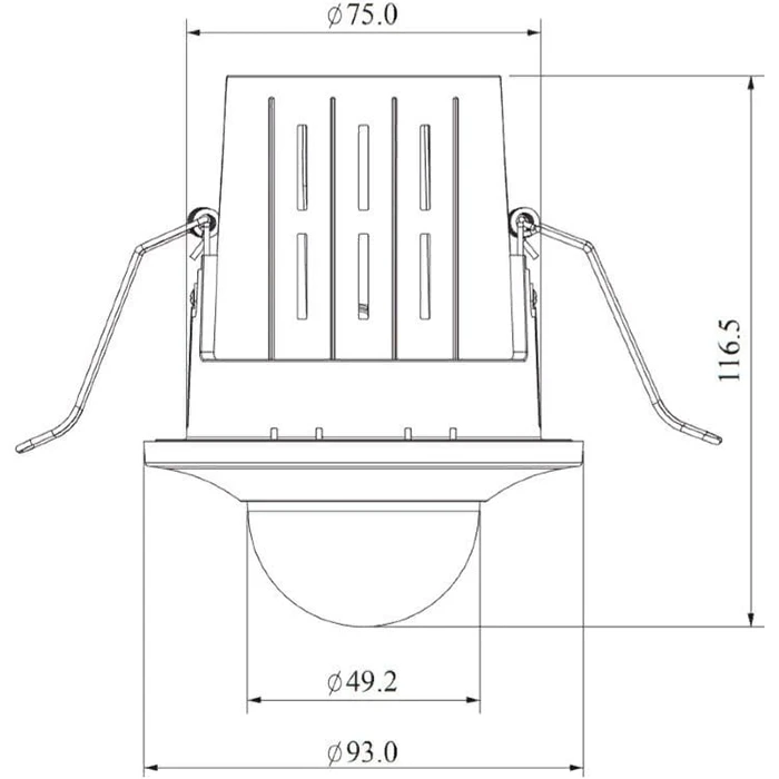 IP-видеокамера Dahua DH-IPC-HDB4431GP-AS (2.8) фото 3