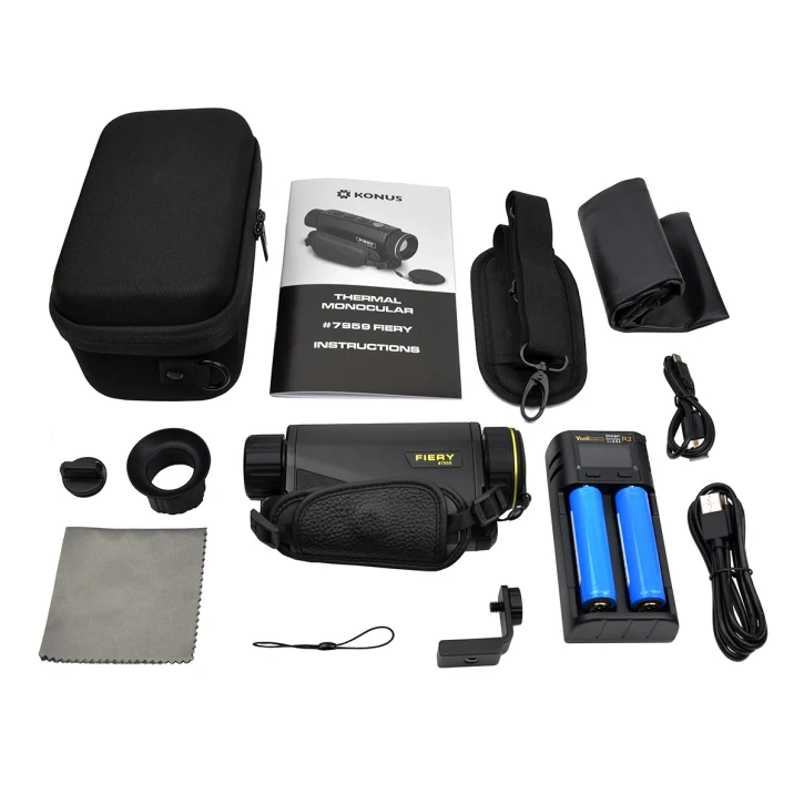 Тепловізор Konus FIERY 3x-24x 640x512 (7959) фото 8
