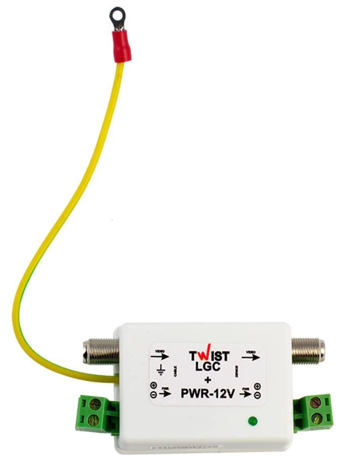 Пристрій захисту аналогових камер Twist LGC + PWR-12VDC фото 3