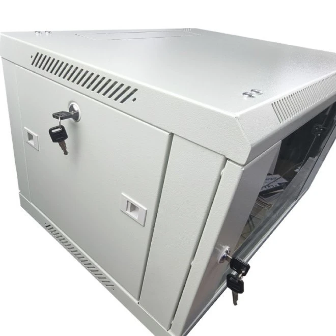 Шафа настінна Adtek DE-19" 22U-600-600 Gray фото 3