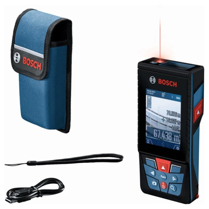 Далекомір лазерний Bosch GLM 150-27 C Blue (0.601.072.Z00)