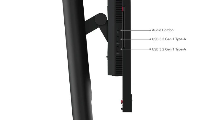 Монітор Lenovo T24mv-30 23,8" Black (63D7UAT3UA) фото 7