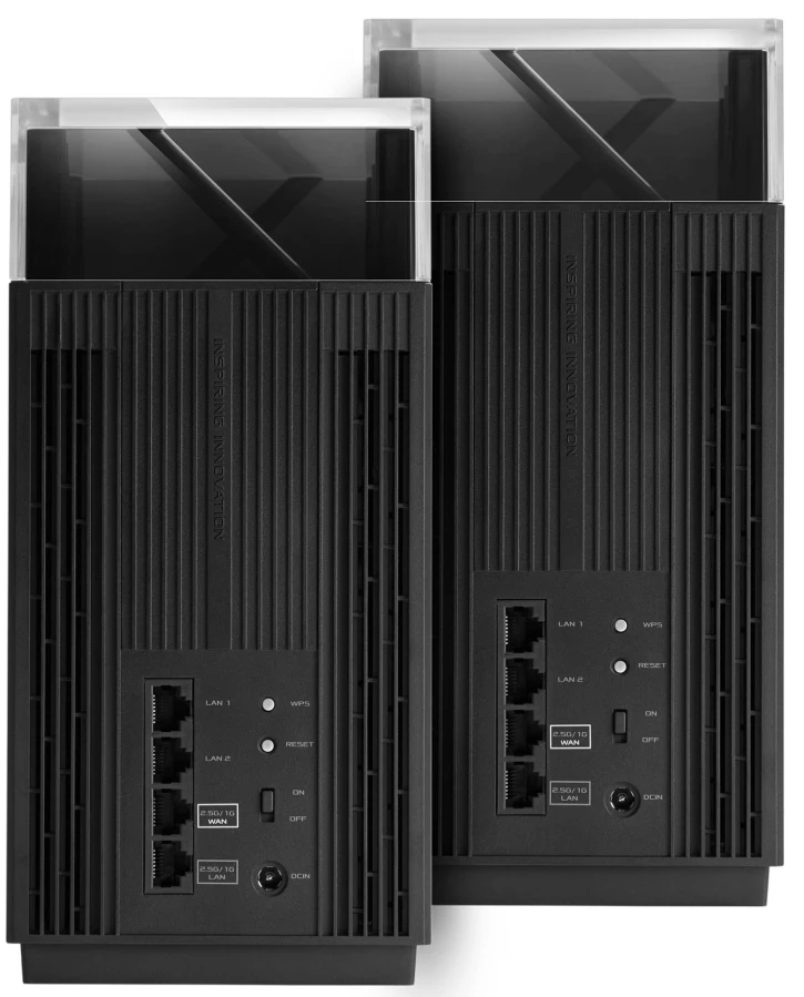 Mesh Wi-Fi система Asus ZenWiFi Pro XT12 2pk Black (90IG06U0-MO3A40) фото 2