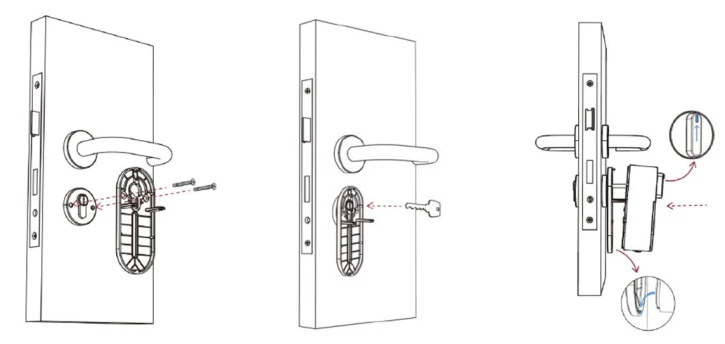 Умный электромоторный замок SEVEN LOCK SL-7772BM Black (SL7772BM) фото 4