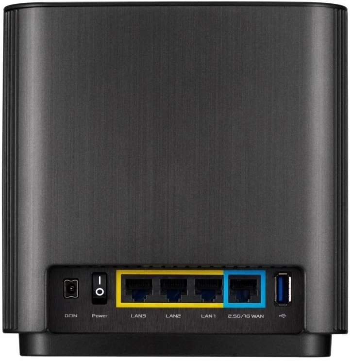 Mesh Wi-Fi система Asus ZenWiFi XT8 V2 2pk Black (90IG0590-MO3A20) фото 4