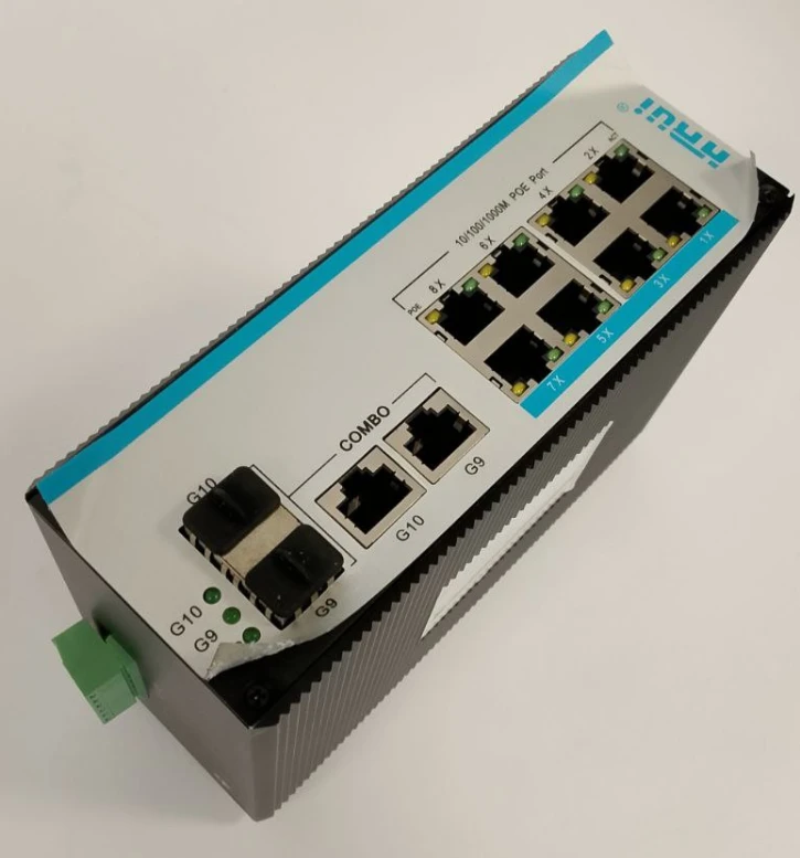 (Уцінка) POE комутатор HongRui HR400-822GTS 12-ти портовий фото 8