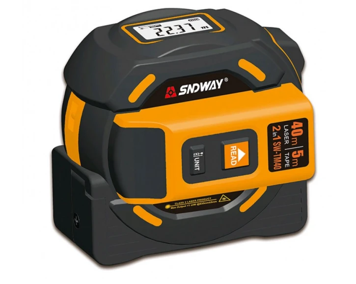 Лазерная рулетка Sndway SW-TM40 40 м фото 2