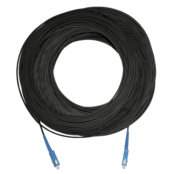 Патч-корд оптический IPCOM SC - SC FTTH-1А1(1Х1)-1,0 150М Black