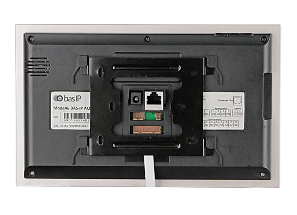 IP видеодомофон Bas-IP AQ-07L White фото 3
