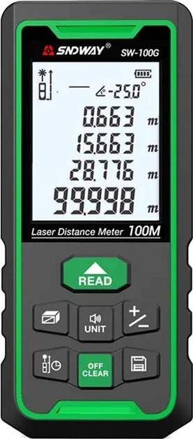 Лазерный дальномер Sndway SW-100G 100 м