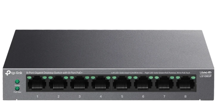 Комутатор TP-Link LS108GP