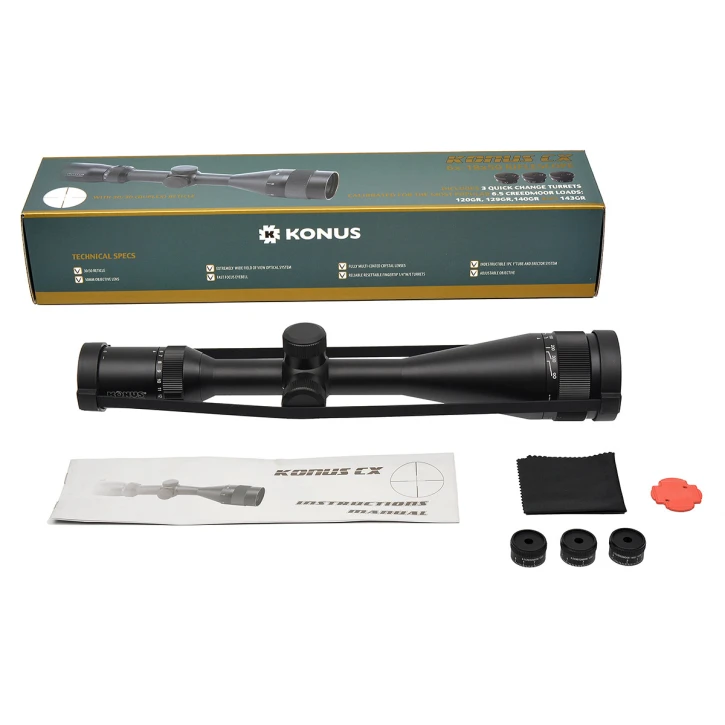 Оптичний приціл Konus CX 6-18x50 30/30 AO (7227) фото 7