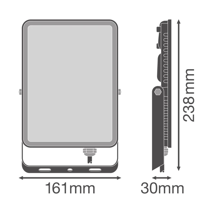 Прожектор LED Ledvance FL ESSENTIAL 50Вт, 4000K Black (4058075768130) фото 4