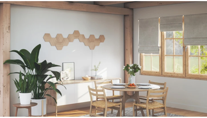 Розумна система освітлення Nanoleaf Elements - Hexagons Starter Kit Apple Homekit 13 шт (NL52-K-3002HB-13PK) фото 7