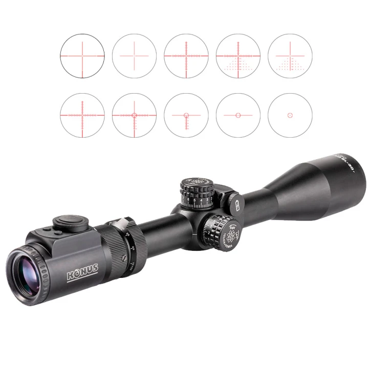 Оптичний приціл Konus KONUSPRO EL-30 6-24x50 LCD (7331) фото 2