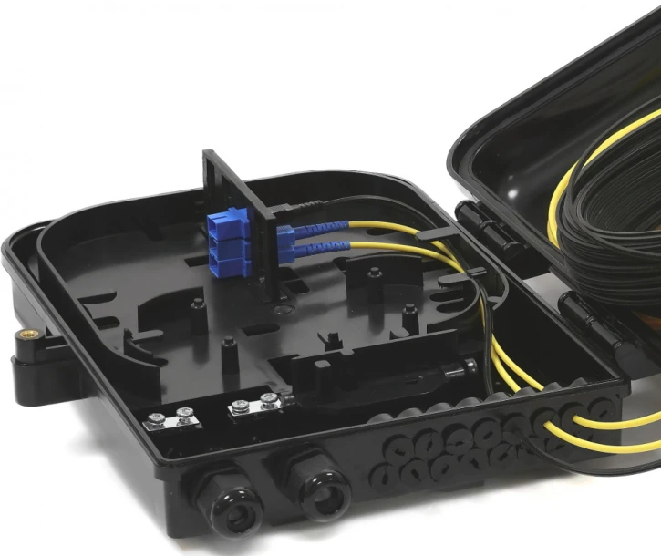 Розподільчий оптичний бокс CMS на 16xSC Simplex (CMS-FOBD-16BK) фото 6