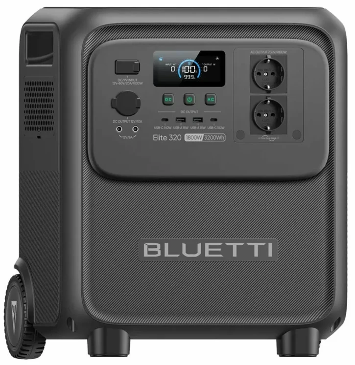 Зарядна станція Bluetti Elite 320 1800 Вт, 3200 Вт*год