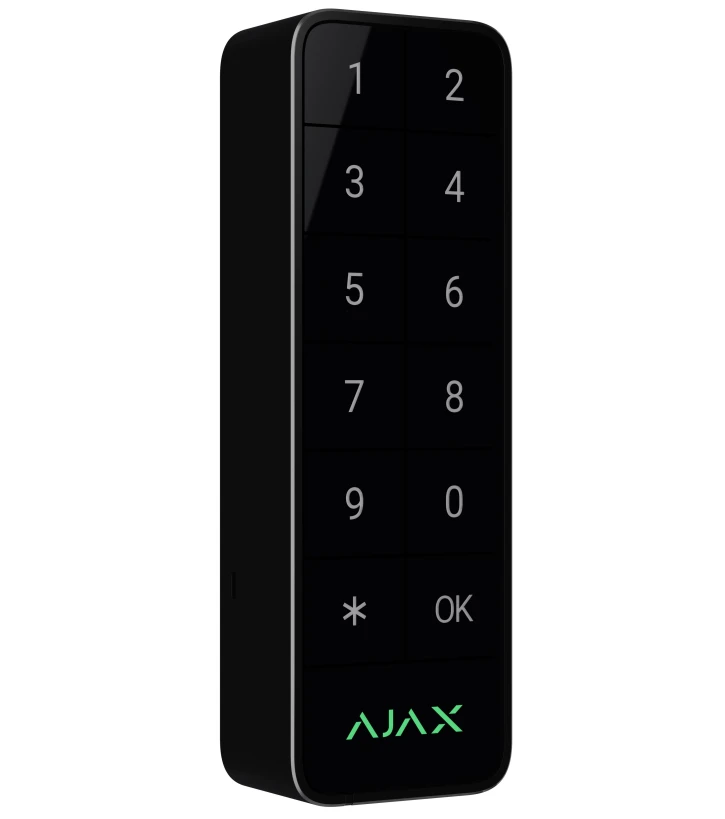 (Уцінка) Дротова клавіатура Ajax Superior KeyPad Outdoor Fibra Black (117760.285.BL) фото 4