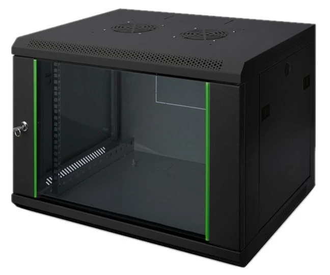 Шкаф настенный Digitus Wall Mounting Dynamic Basic Black (DN-1912-U-EC-SW)