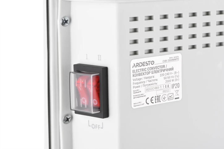 Конвектор Ardesto CHB-2000MWPD фото 7