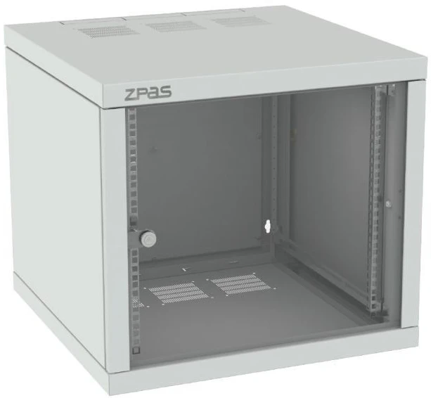 Шафа настінна ZPAS 15U 19" Z-BOX 600x600 мм (W-ZBOX6060-15S-011)