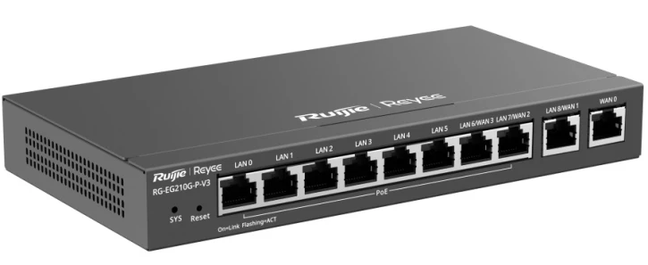 Маршрутизатор Ruijie Reyee RG-EG210G-P V3 фото 3