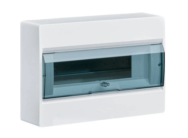 Щит накладний Hager VD108TD Cosmos 1 х 8 White