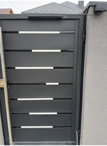 Доводчик для калитки Cisa C1310.11.2 пружинный до 55 кг правый черный (41368) фото 12